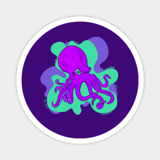 Octopus (8 tentacles and 3 hearts) Magnet